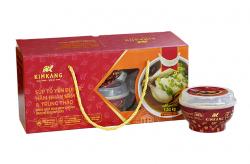 Súp tổ yến đùi gà nhân sâm đông trùng hộp 6 chén x 255g