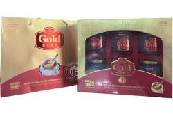 Tổ yến chưng đường phèn 100% tổ yến hộp 6 hũ - 190g/ hũ - Gold Bird