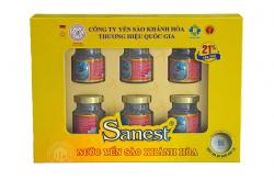 Yến Sào Sanest Khánh Hòa hộp 6 lọ