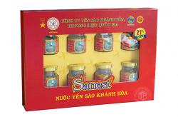 Yến Sào Sanest Khánh Hòa hộp 8 lọ